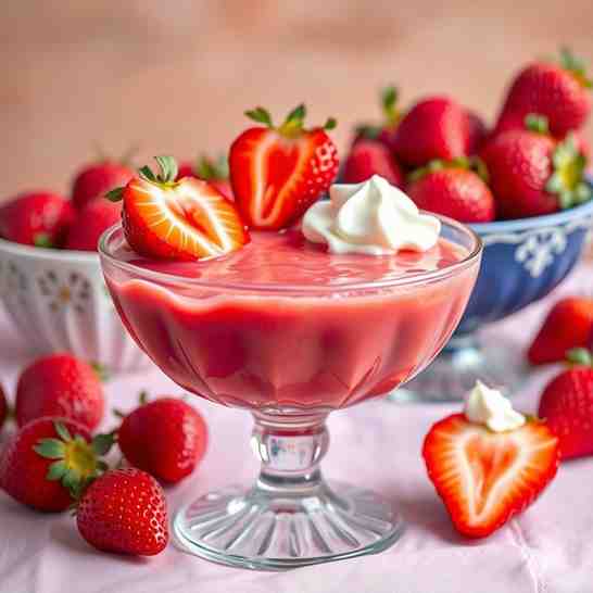 Easy Strawberry Shortcake Sauce - Perfect for Ramadan Desserts